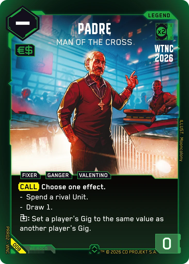 Padre: Arborant sa Croix, Pre-Release Retail #008