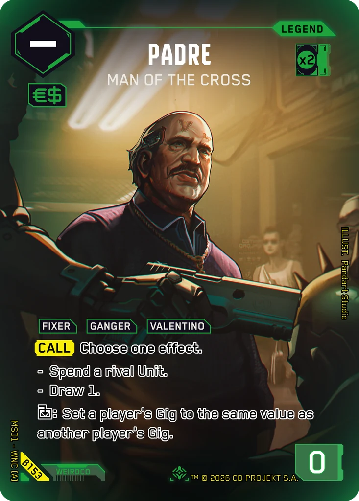 Padre — Man of the Cross — Welcome to Night City — Beta #β153