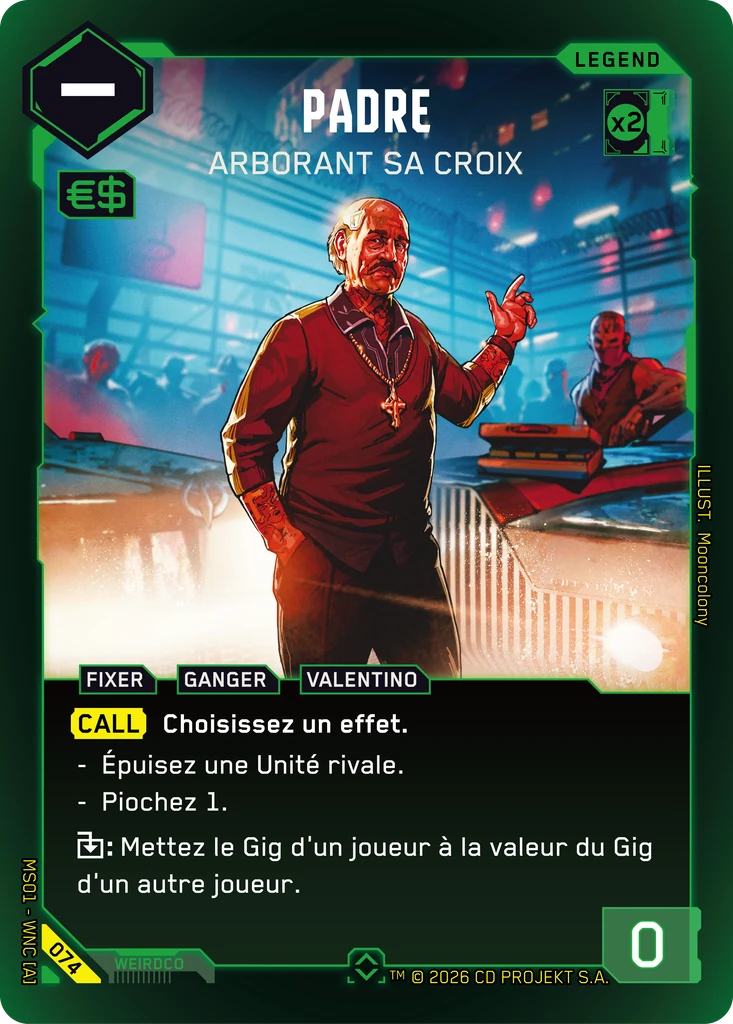Padre: Arborant sa Croix
