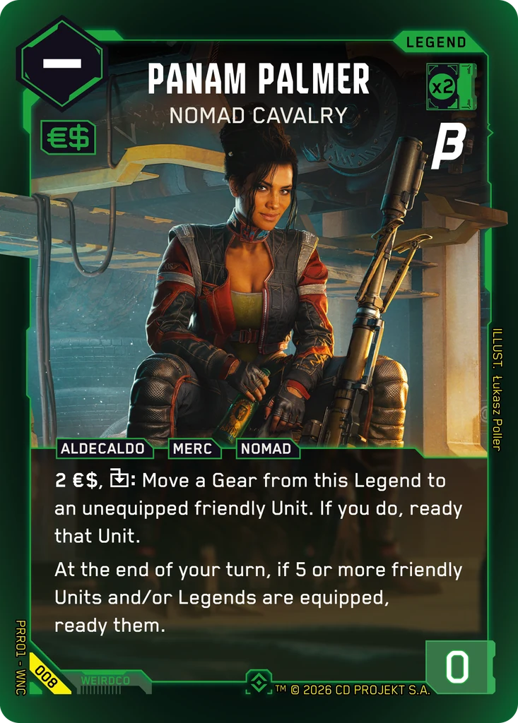 Panam Palmer — Nomad Cavalry — Pre-Release Beta #008