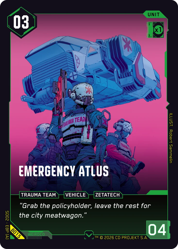 Emergency Atlus — Embracing Power — Beta Starter Deck #β015