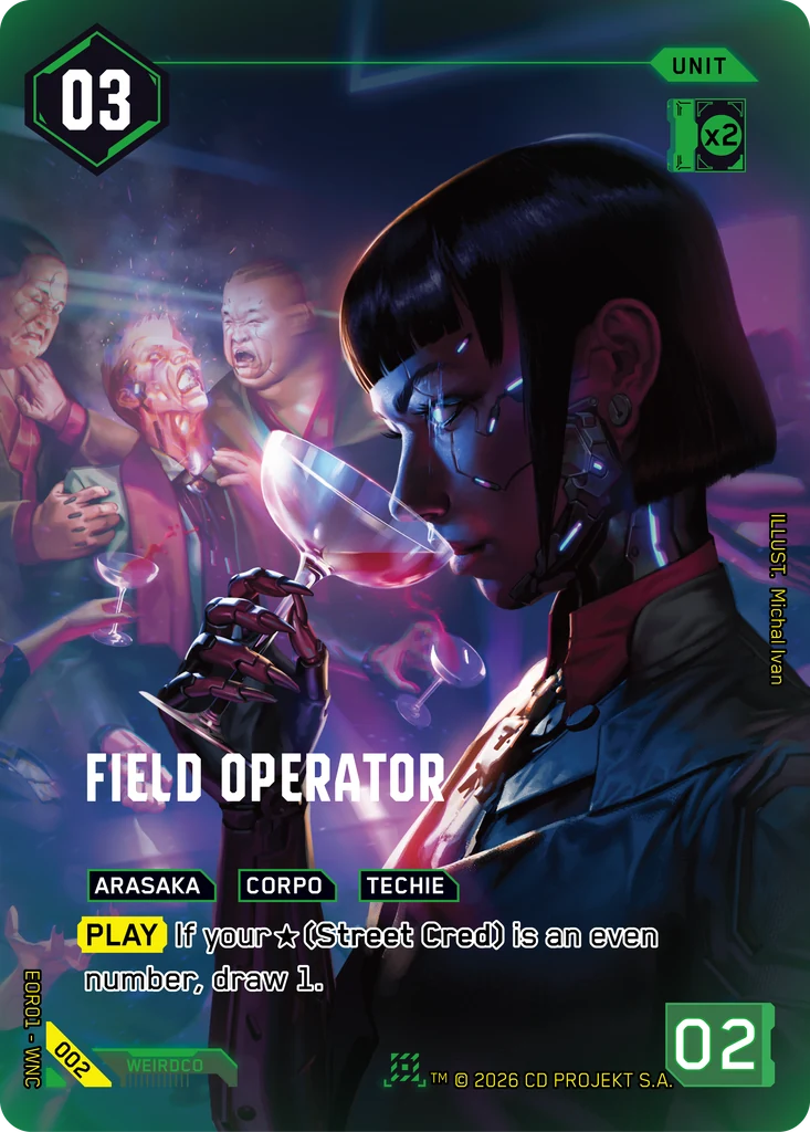 Agent de Terrain, Edgerunner Open S 1 #002