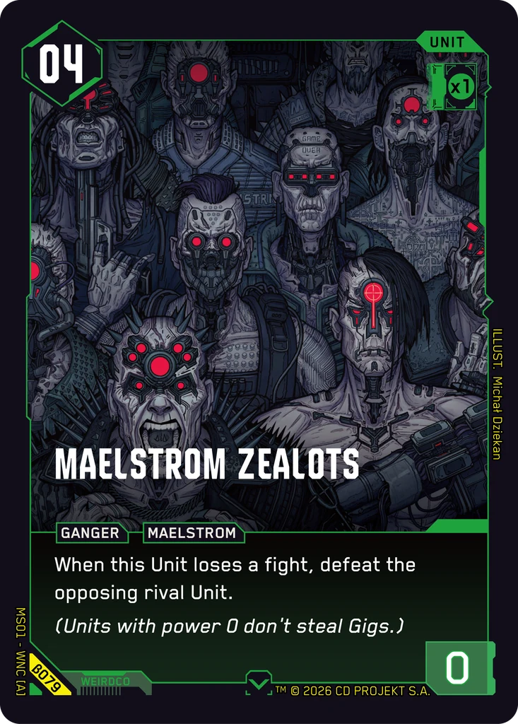 Maelstrom Zealots — Welcome to Night City — Beta #β079