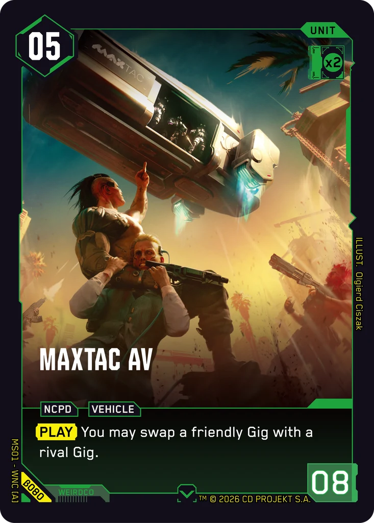 MaxTac AV — Welcome to Night City — Beta #β080