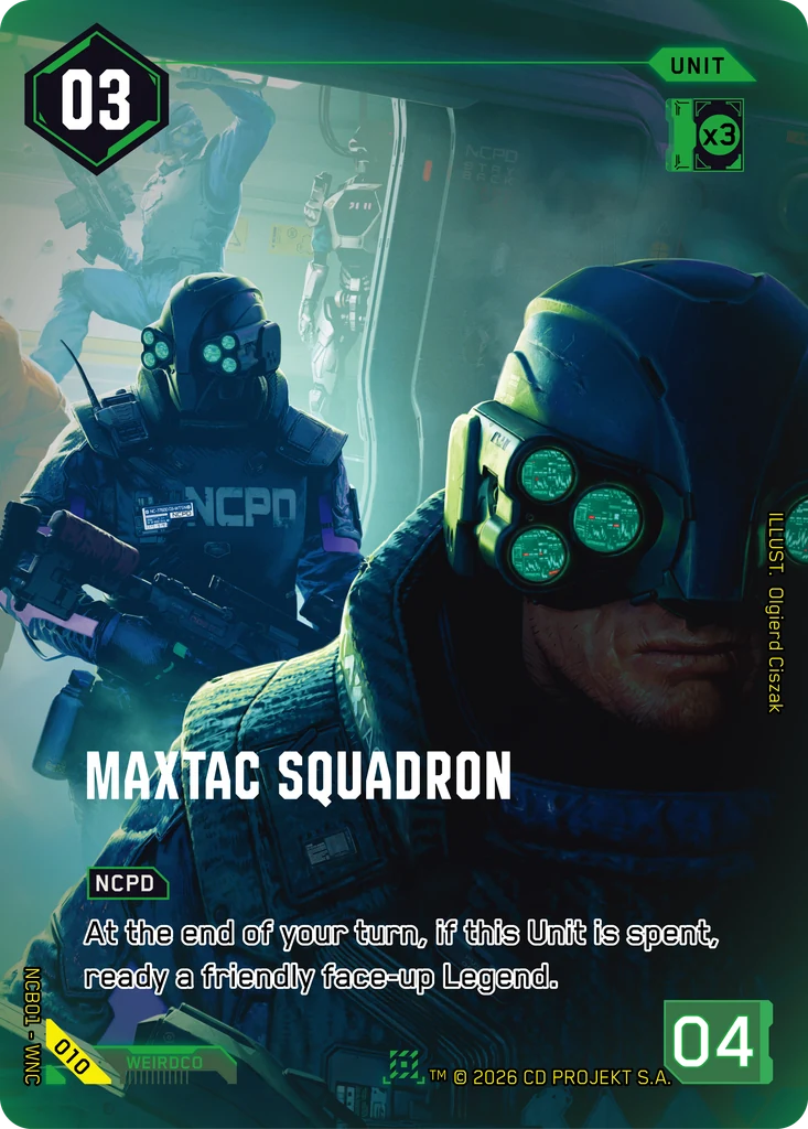 Escadron de la MaxTac, Night City Brawl S 1 #010