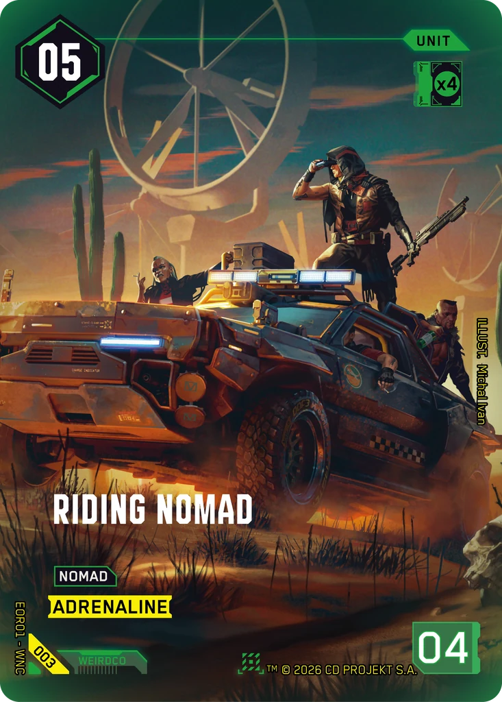 Nomade en Cavale, Edgerunner Open S 1 #003