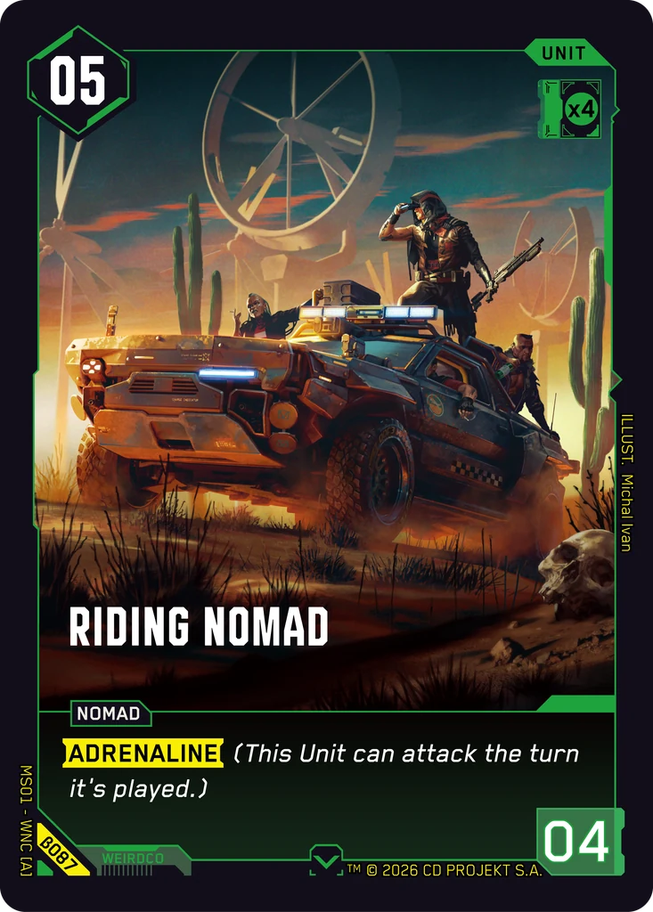 Riding Nomad — Welcome to Night City — Beta #β087
