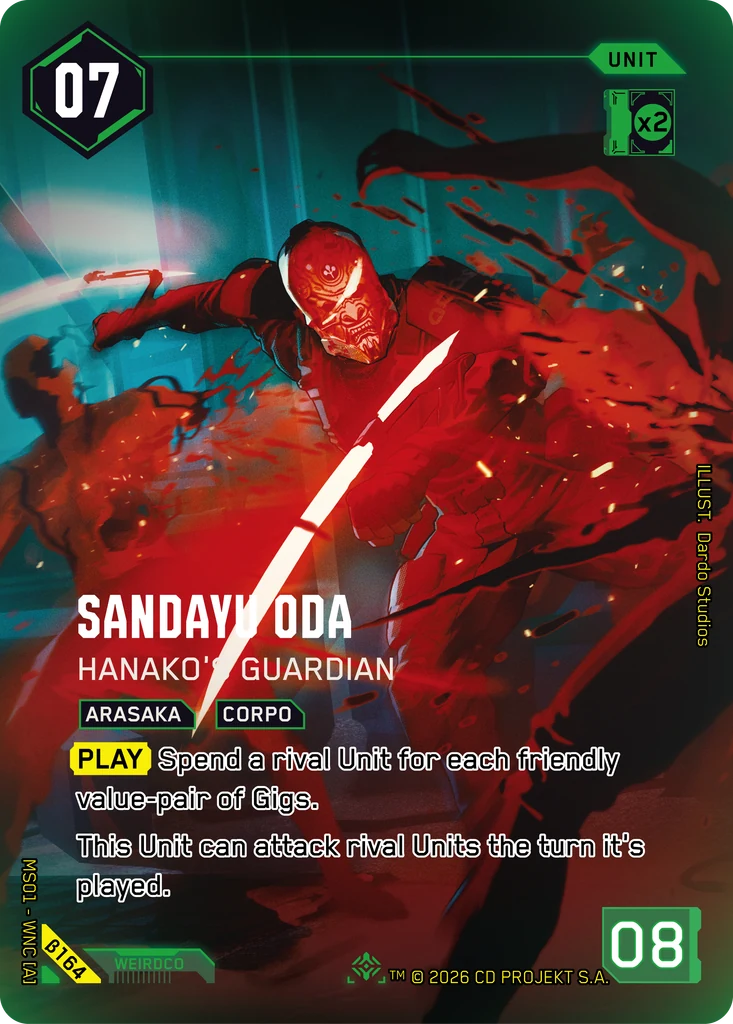 Sandayu Oda — Hanako's Guardian — Welcome to Night City — Beta #β164