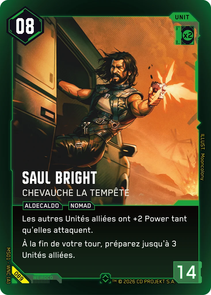 Saul Bright: Chevauche la Tempête