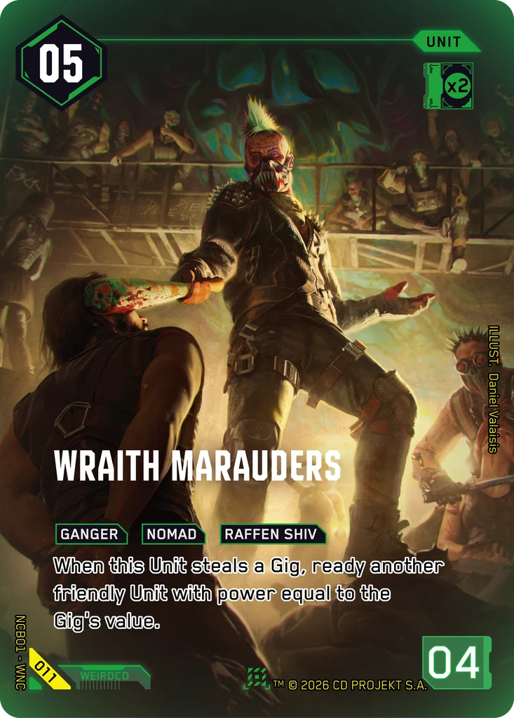 Maraudeurs des Wraiths, Night City Brawl S 1 #011