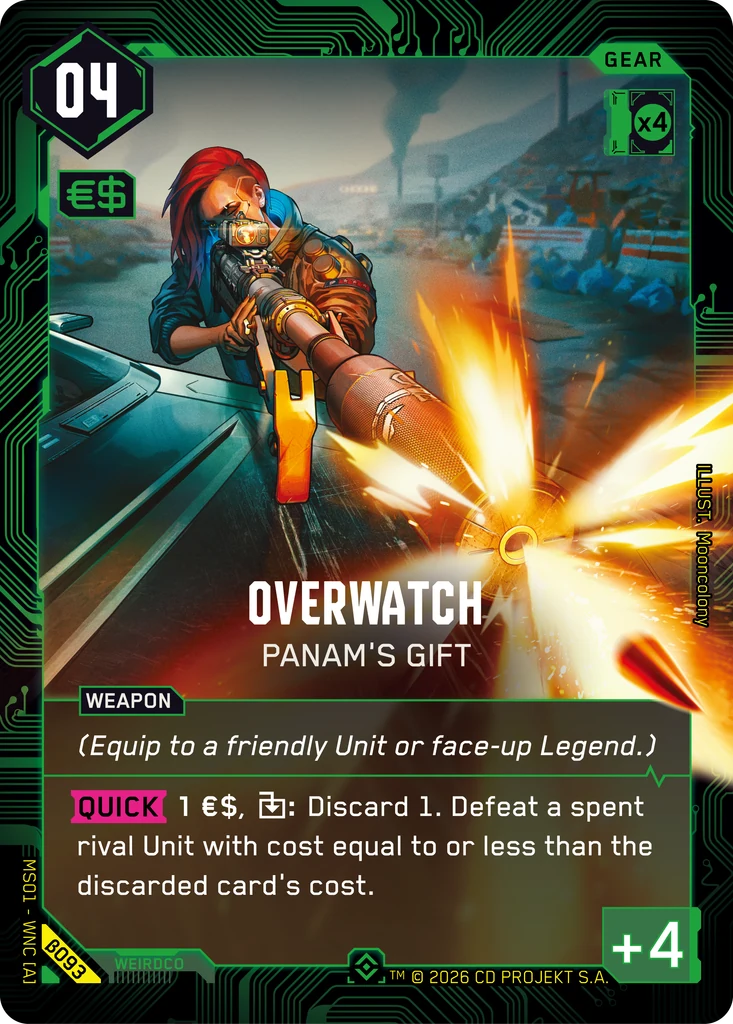 Overwatch — Panam's Gift — Welcome to Night City — Beta #β093