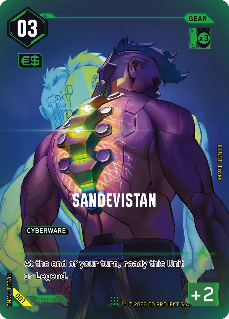 Sandevistan, Night City Showdown S1 #001
