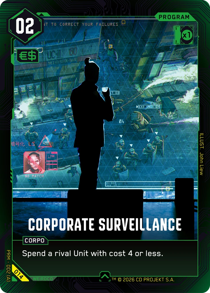 Corporate Surveillance — Arasaka Demo Deck #014