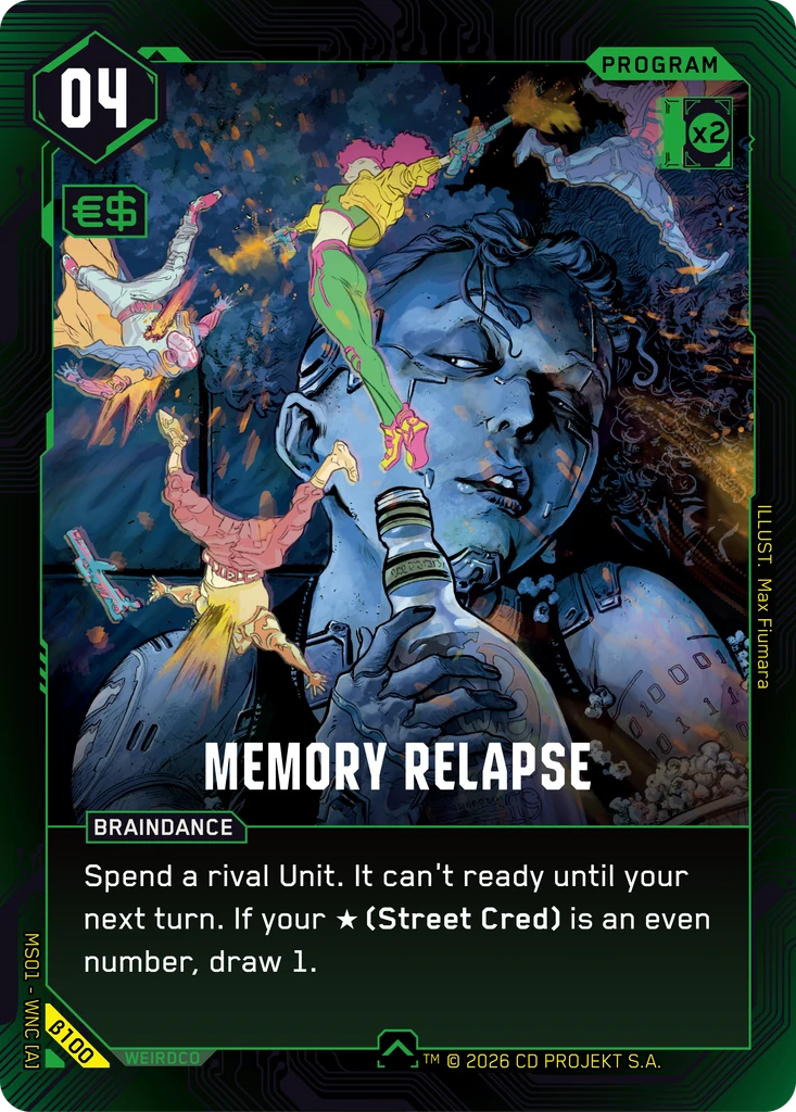 Memory Relapse — Welcome to Night City — Beta #β100