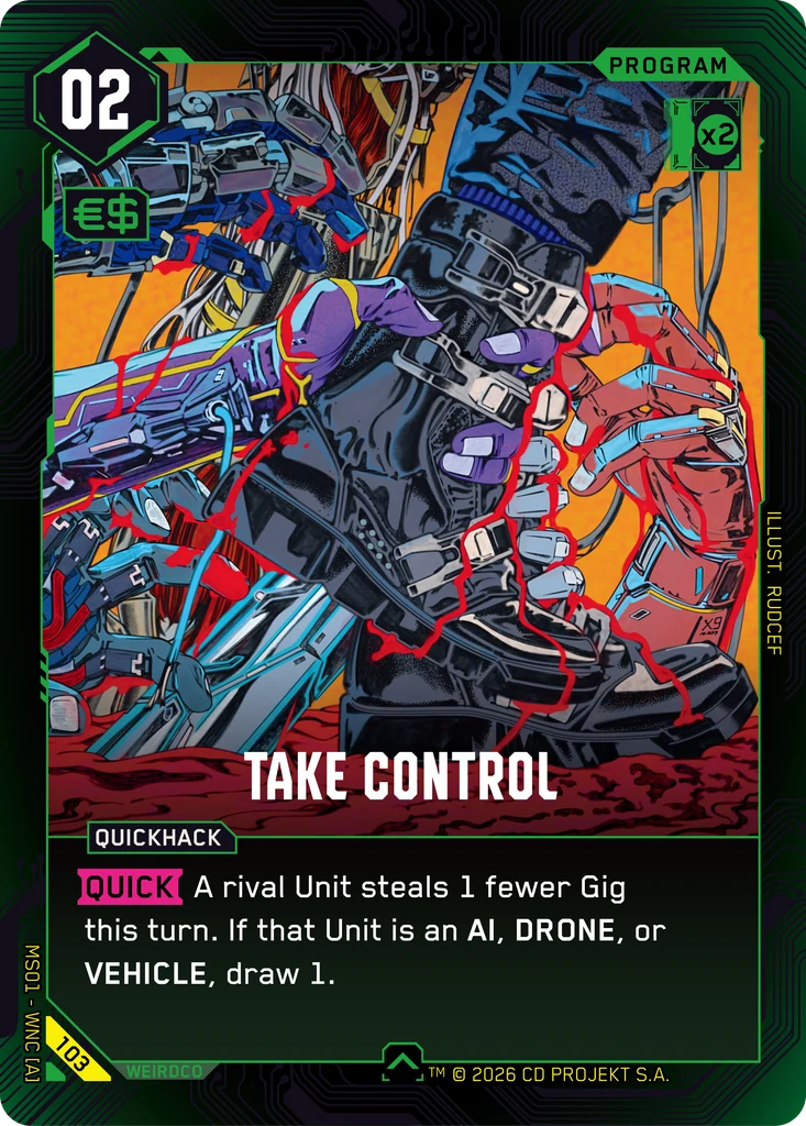 Take Control — Cyberpunk TCG Program