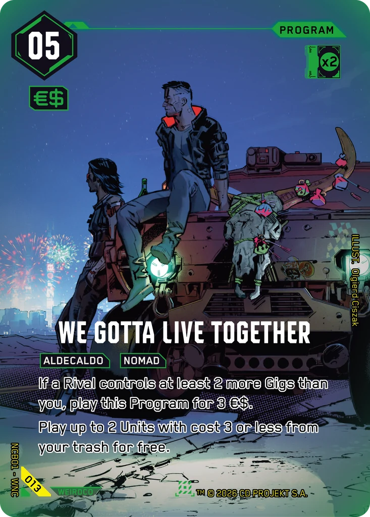 We Gotta Live Together, Night City Brawl S 1 #013