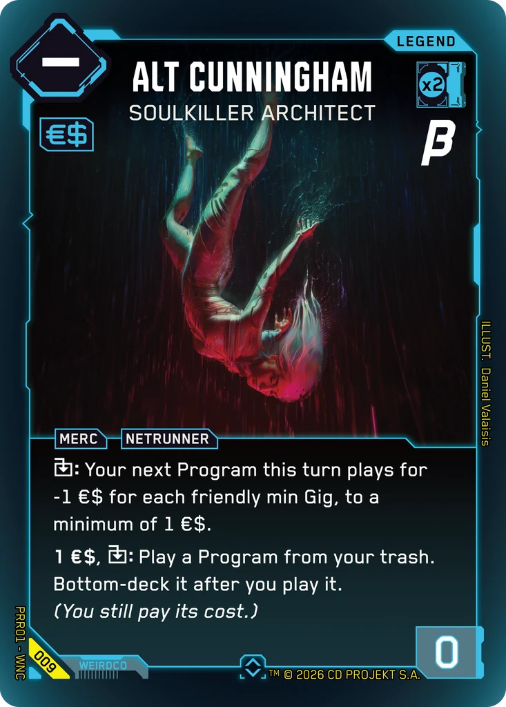 Alt Cunningham — Soulkiller Architect — Pre-Release Beta #009
