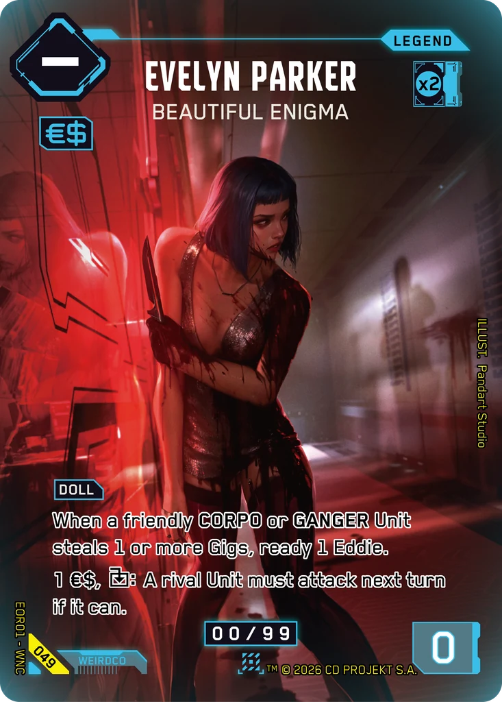 Evelyn Parker: Belle et Énigmatique, Edgerunner Open S 1 #049