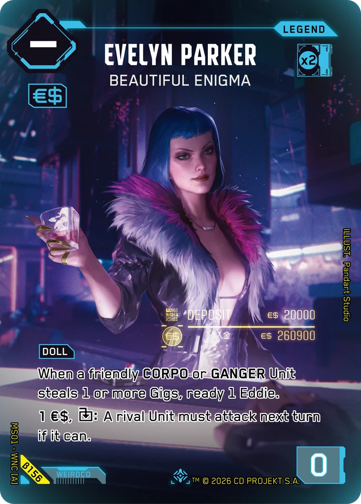 Evelyn Parker — Beautiful Enigma — Welcome to Night City — Beta #β156
