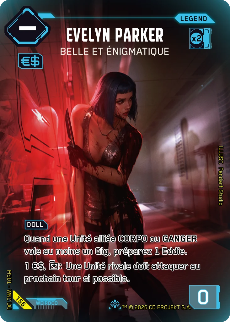 Evelyn Parker: Belle et Énigmatique, Welcome to Night City — Retail — FR #156