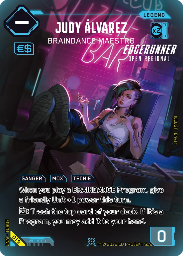Judy Álvarez: Maestro de la Danse Sensorielle, Edgerunner Open S 1 #019
