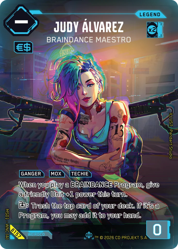 Judy Álvarez — Braindance Maestro — Welcome to Night City — Beta #β157