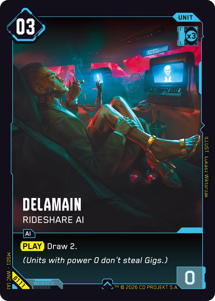 Delamain — Rideshare AI — Welcome to Night City — Beta #β111