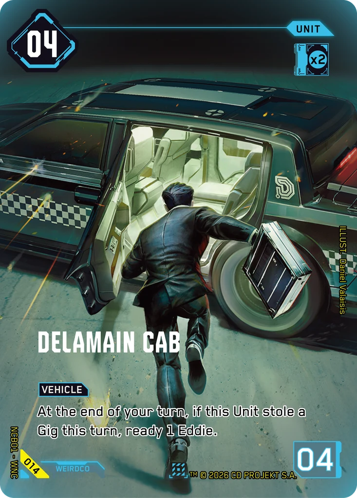 Taxi Delamain, Night City Brawl S 1 #014