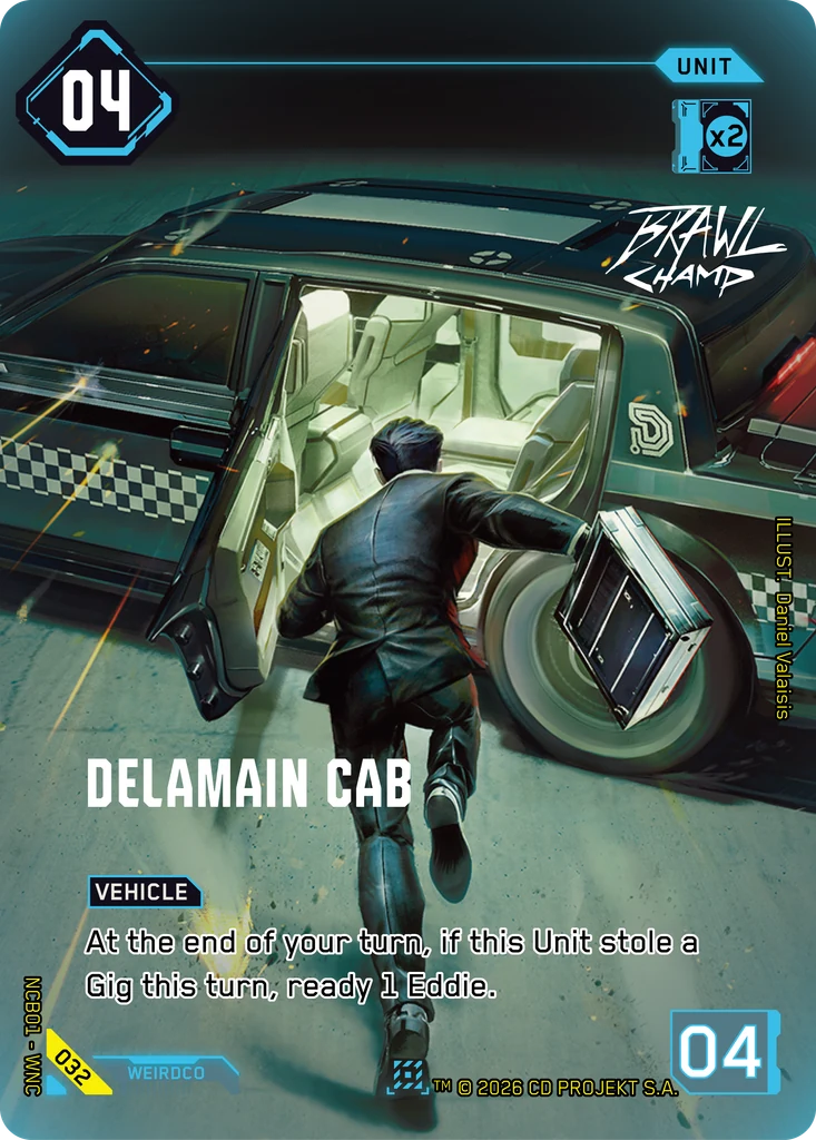 Taxi Delamain, Night City Brawl S 1 #032