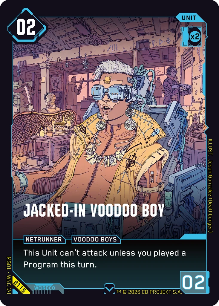 Jacked-In Voodoo Boy — Welcome to Night City — Beta #β115