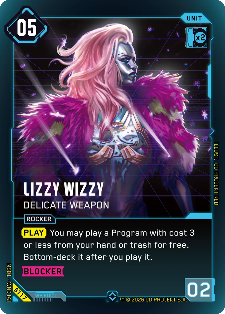 Lizzy Wizzy — Delicate Weapon — Welcome to Night City — Beta #β117