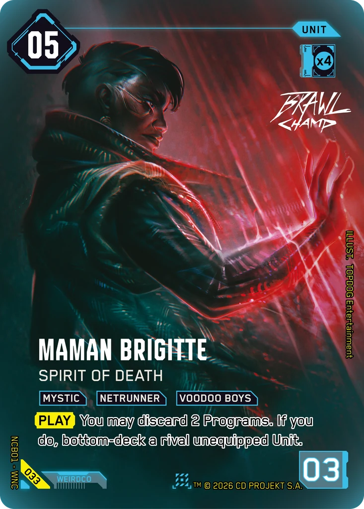 Maman Brigitte: Esprit de la Mort, Night City Brawl S 1 #033
