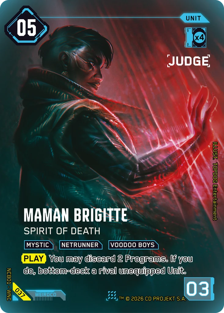 Maman Brigitte: Esprit de la Mort, Night City Brawl S 1 #037