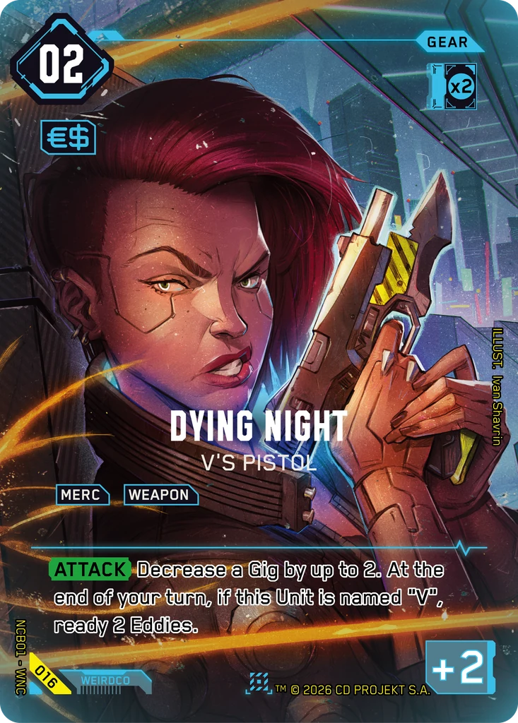 Nuit Moribonde: Le Pistolet de V, Night City Brawl S 1 #016