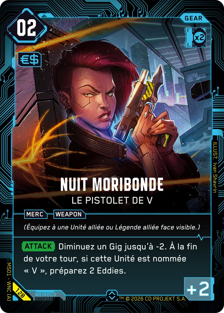 Nuit Moribonde: Le Pistolet de V