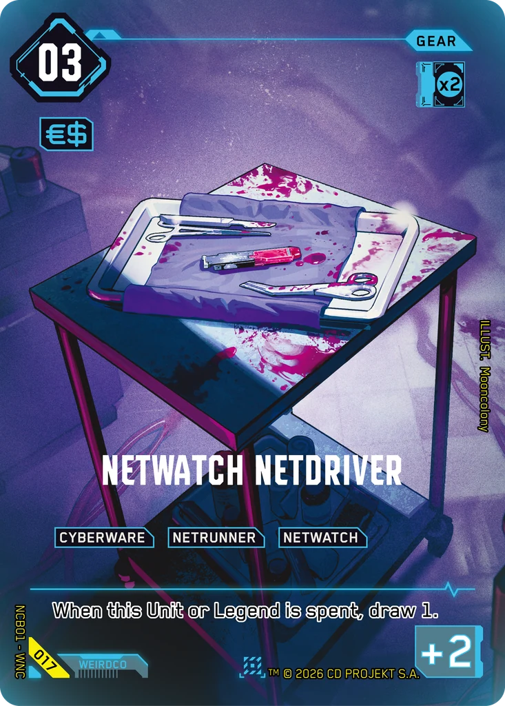 NetWatch Netdriver, Night City Brawl S 1 #017