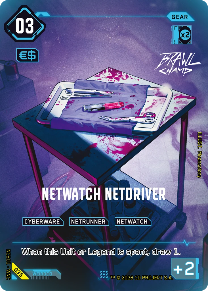 NetWatch Netdriver, Night City Brawl S 1 #035