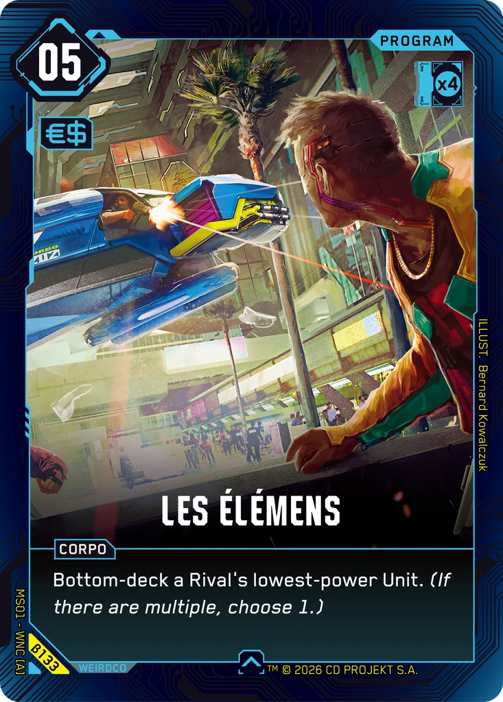 Les Élémens — Welcome to Night City — Beta #β133