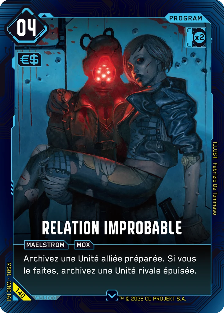 Relation Improbable, Cyberpunk TCG Program