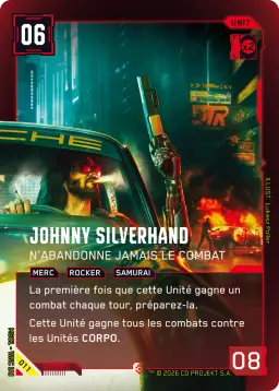 Johnny Silverhand: N'abandonne Jamais Le Combat